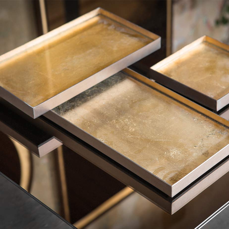 מגש GOLD LEAF L