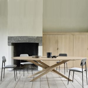 שולחן אובאלי MIKADO