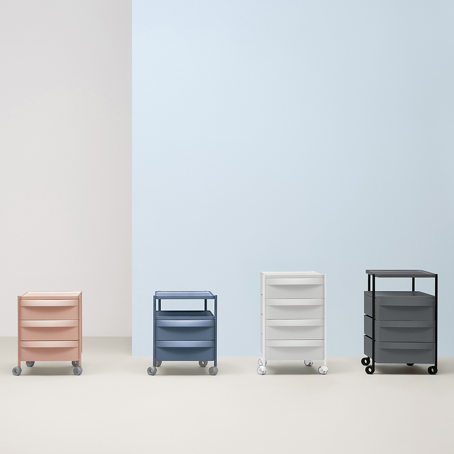 יחידת מגירות BOXIE מתצוגה