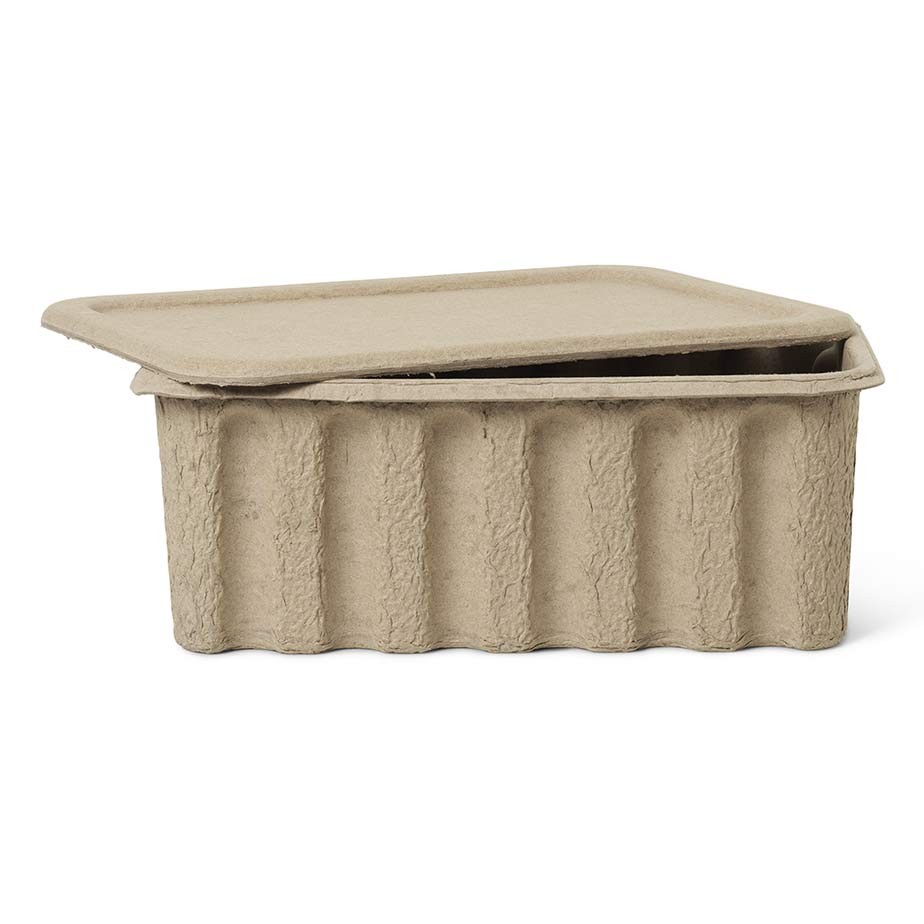 זוג קופסאות אחסון PAPER PULP