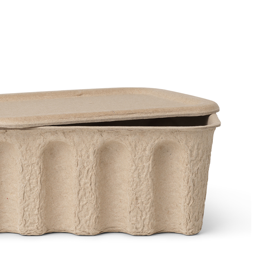 זוג קופסאות אחסון PAPER PULP
