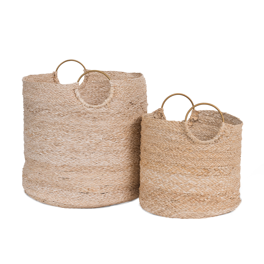 זוג סלים עלי בננה PLANTA