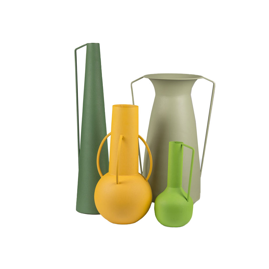 סט 4 אגרטלים ROMAN GREEN