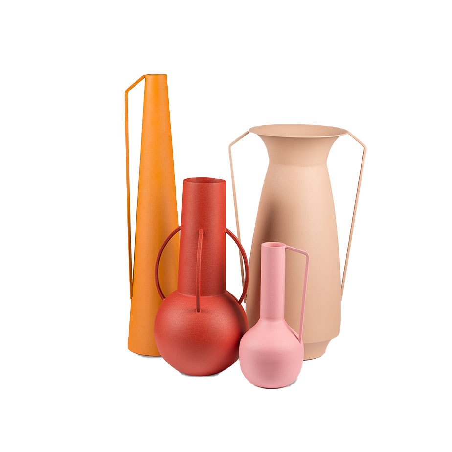 סט 4 אגרטלים ROMAN SUNSET