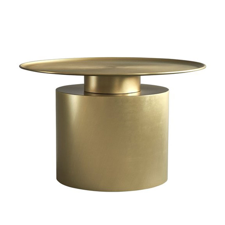 שולחן צד נמוך PILLAR BRASS