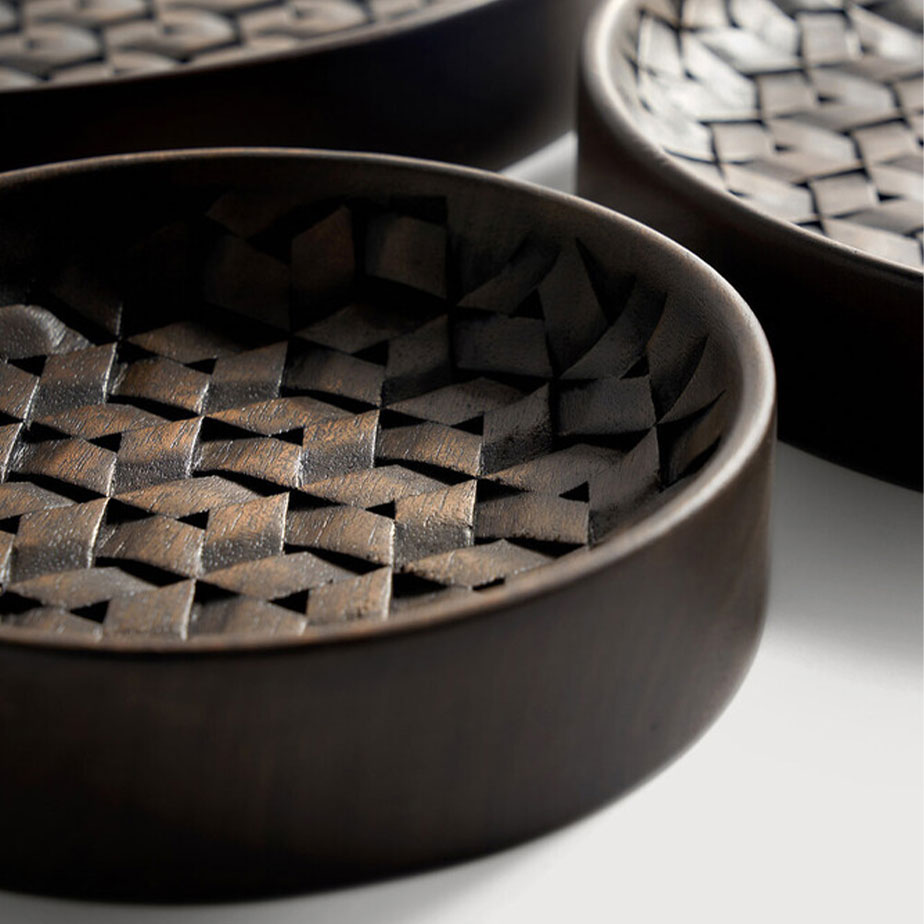 שלישיית מגשי עץ  TAMPA BOARDS