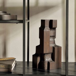 אלמנט עץ BLOOK SCULPTURE