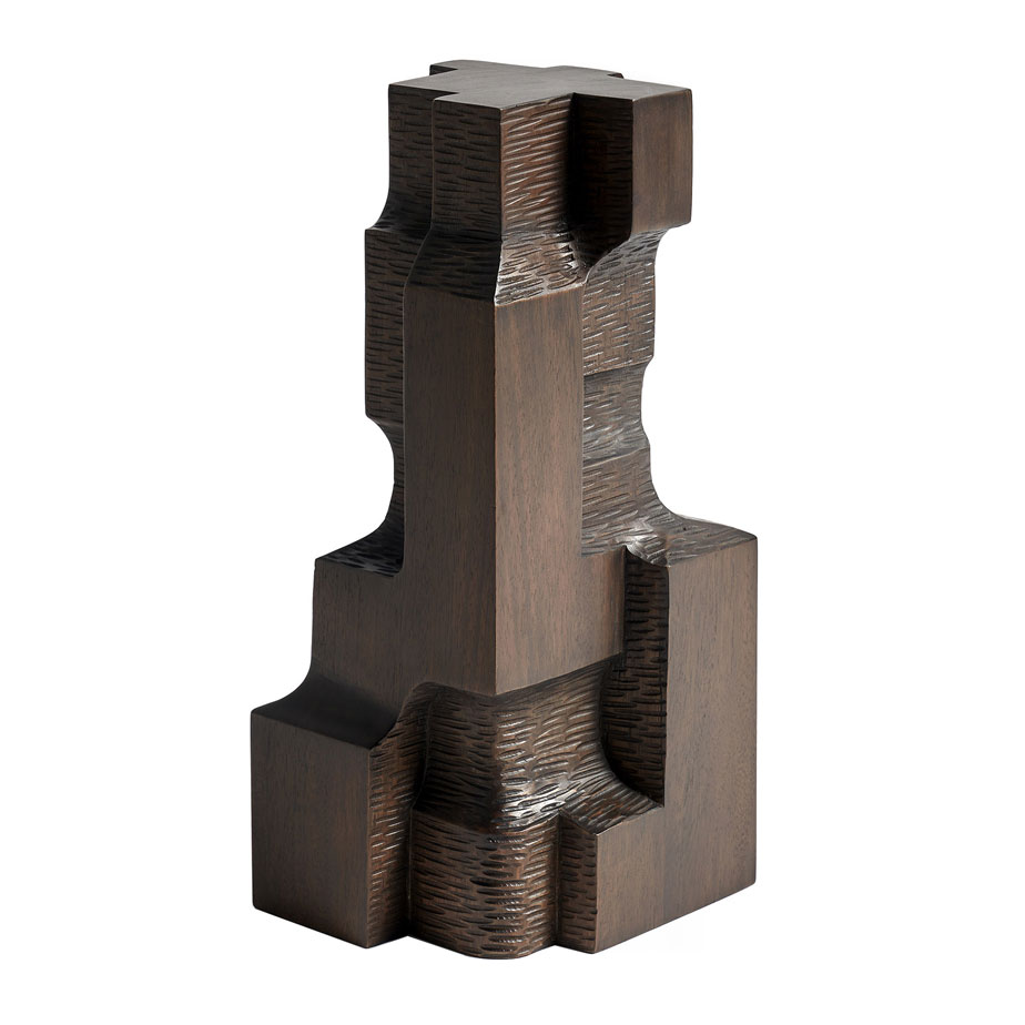 אלמנט עץ  BLOOK SCULPTURE