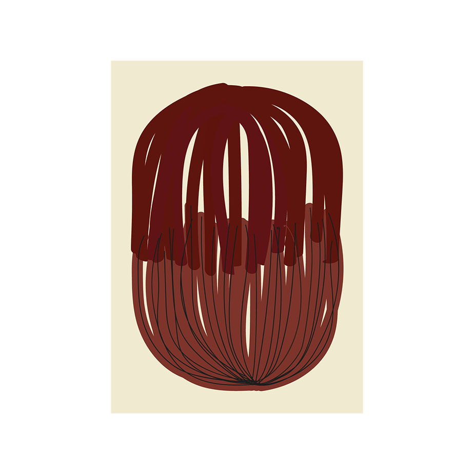 פוסטר Stacked Lines 01 30X40