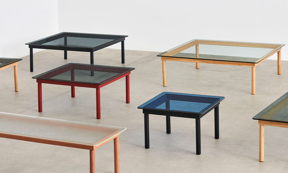 שולחן KOFI מבית המותג הסקנדינבי HAY עוצב על ידי המעצב הנורבגי MARTIN SOLEM 