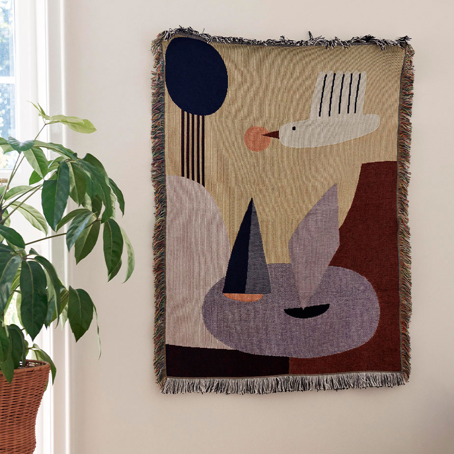 שמיכה BIRD TAPESTRY