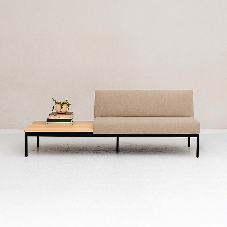 ספה 2 מושבים עם שולחן LINE