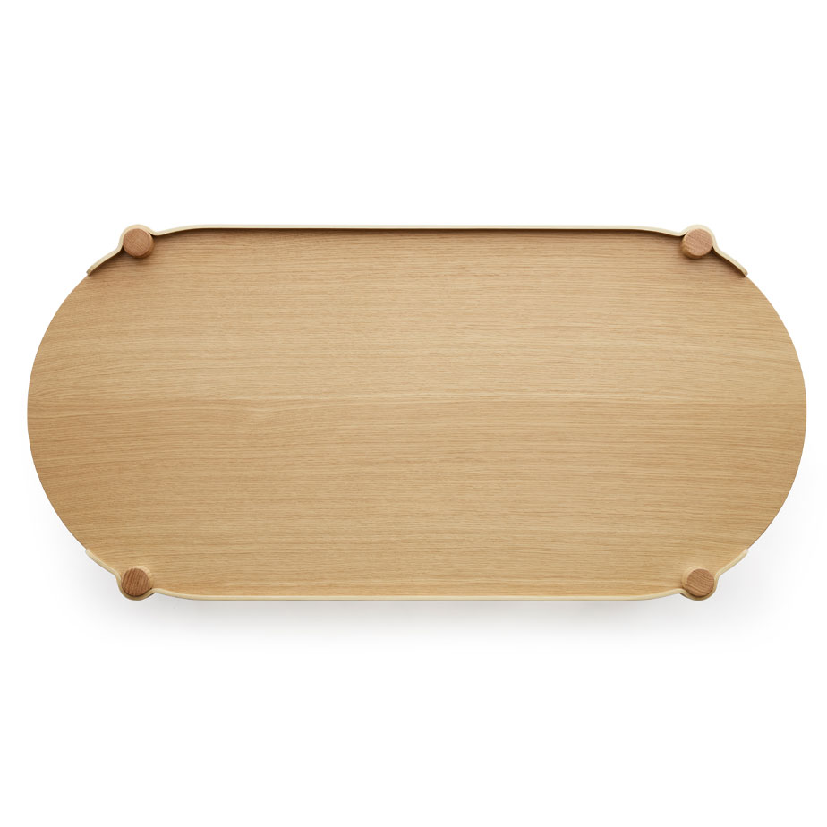 שולחן קפה WOODY ELLIPSE