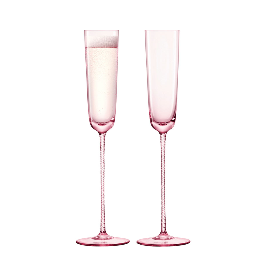זוג כוסות שמפנייה גבוהות CHAMPAGNE THEATRE