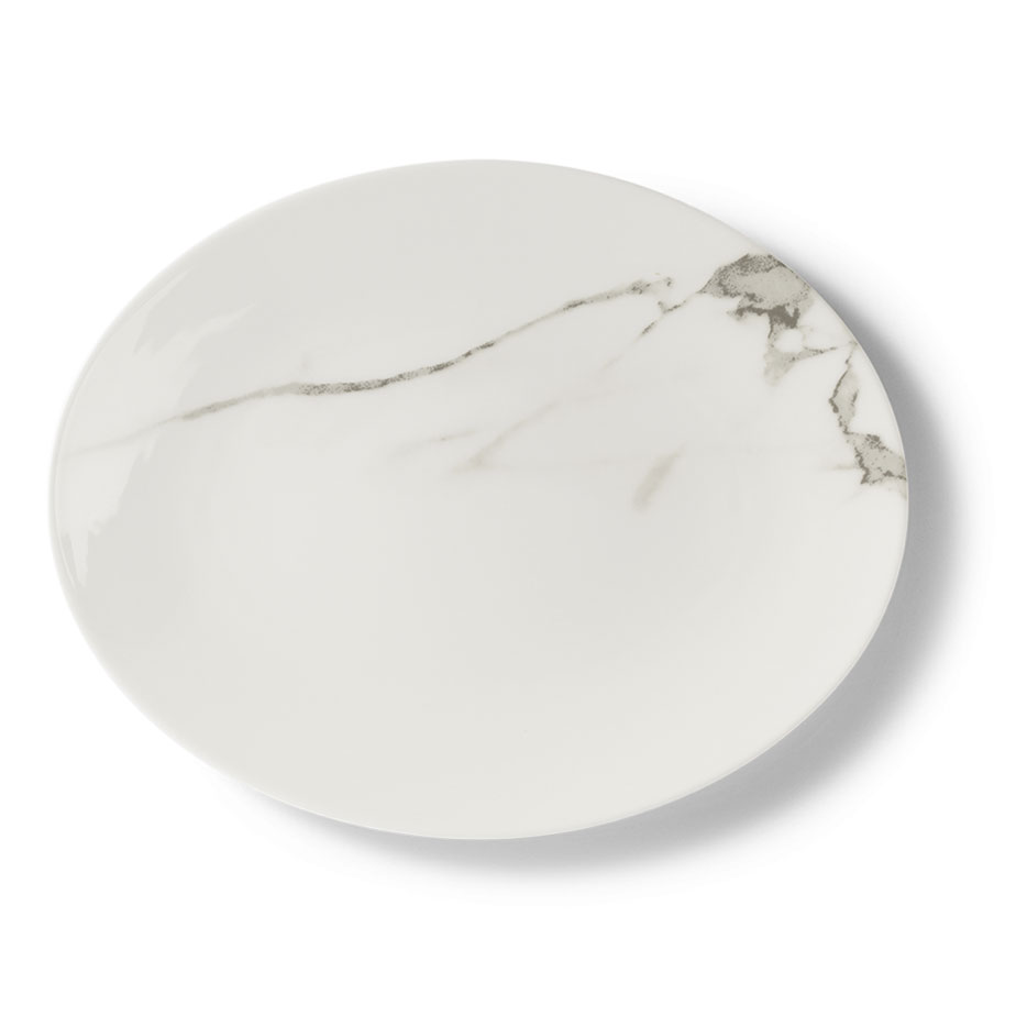 צלחת הגשה אובלית CARRARA S