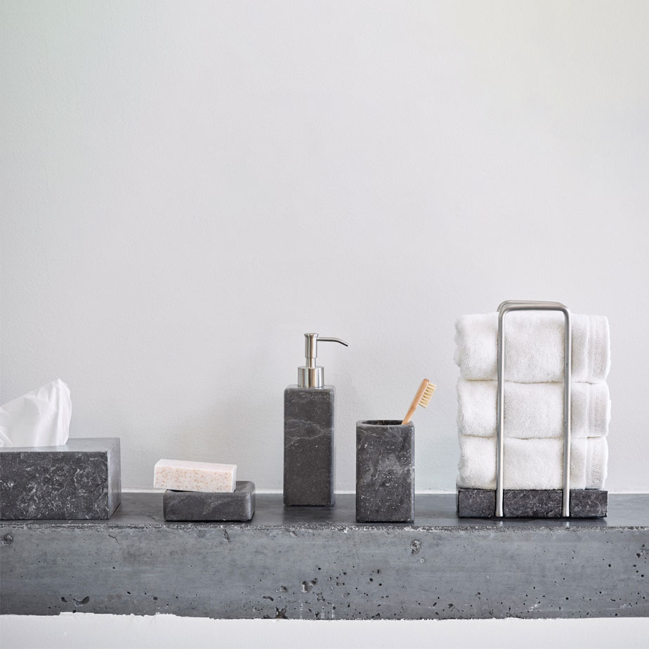 HAMMAM Toothbrush Holder Grey