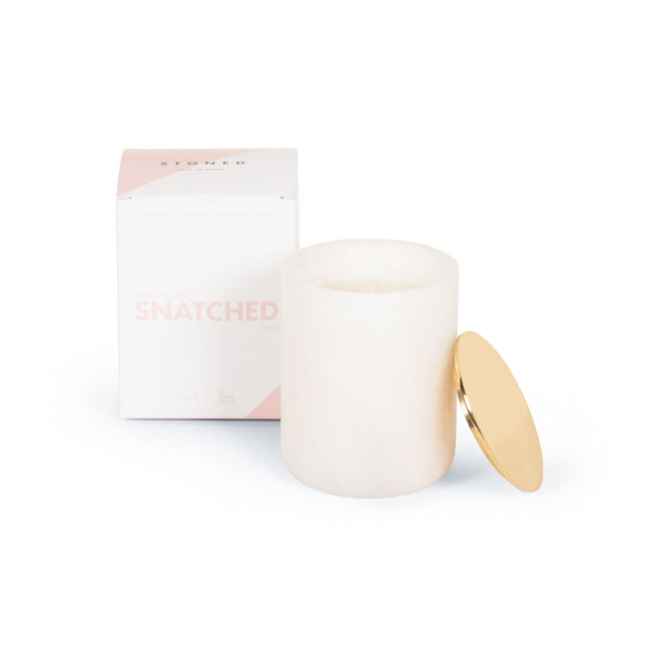 SNATCHED White Marble Scented Candle