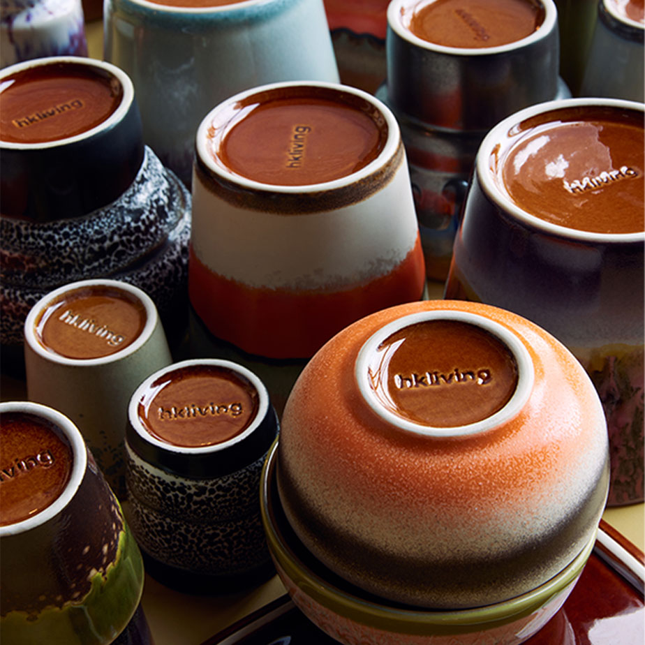 רביעיית ספלי קפוצ'ינו 70S CERAMICS