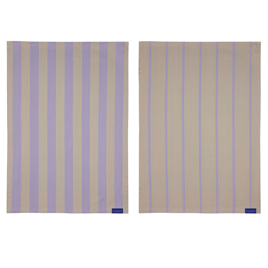 זוג מגבות למטבח STRIPES