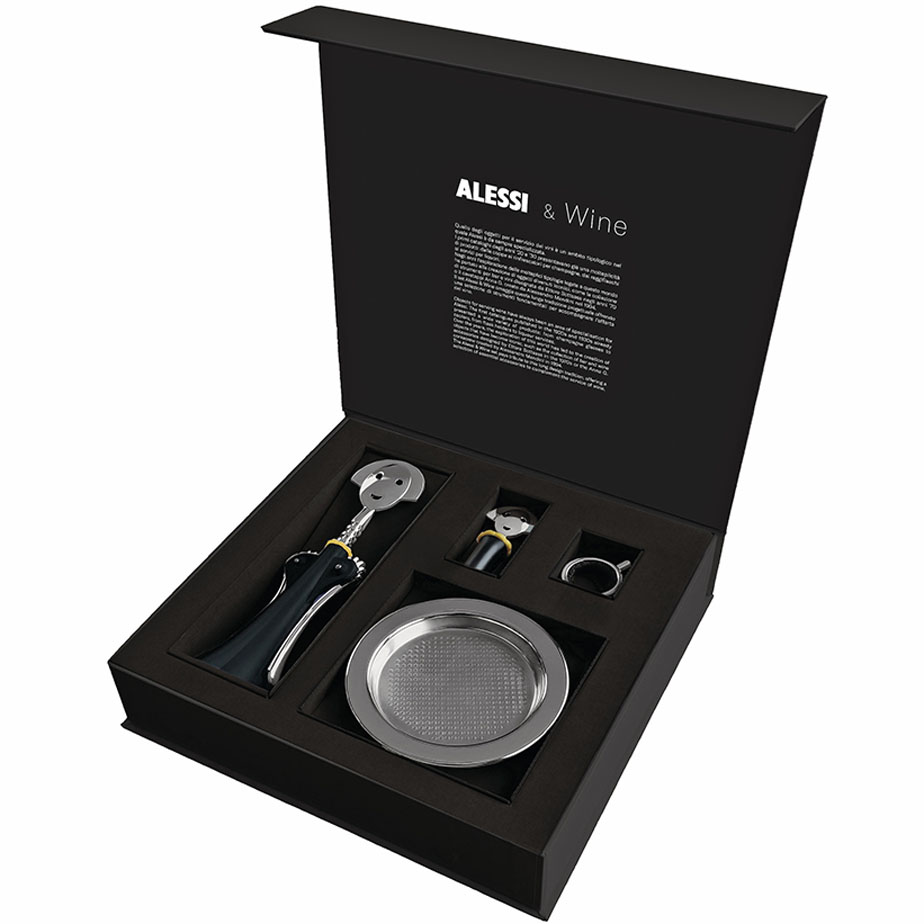 מארז מתנה ALESSI & WINE