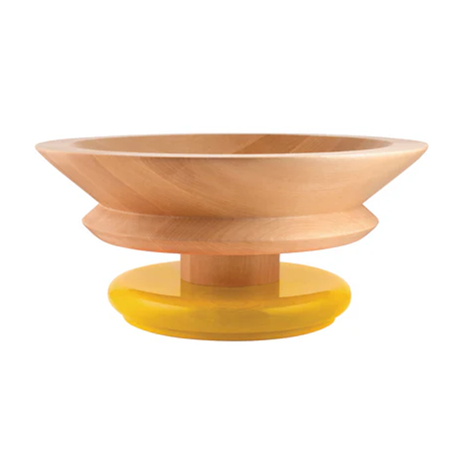 קערת עץ על רגל ETTORE SOTTSASS