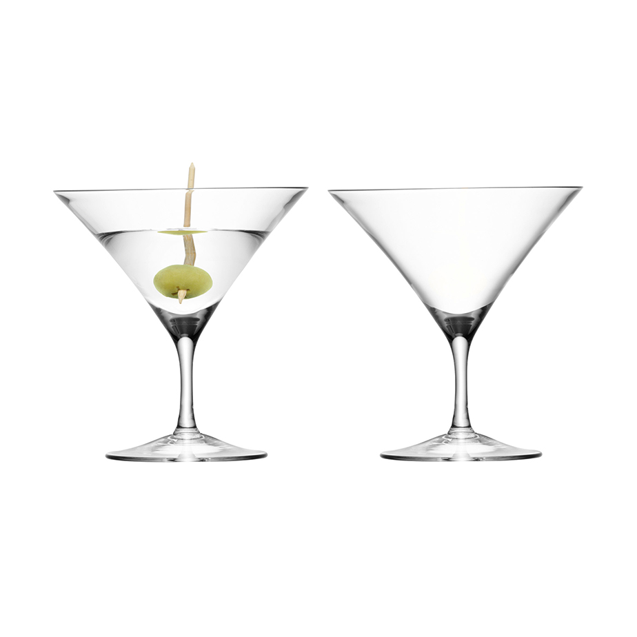 זוג כוסות מרטיני BAR