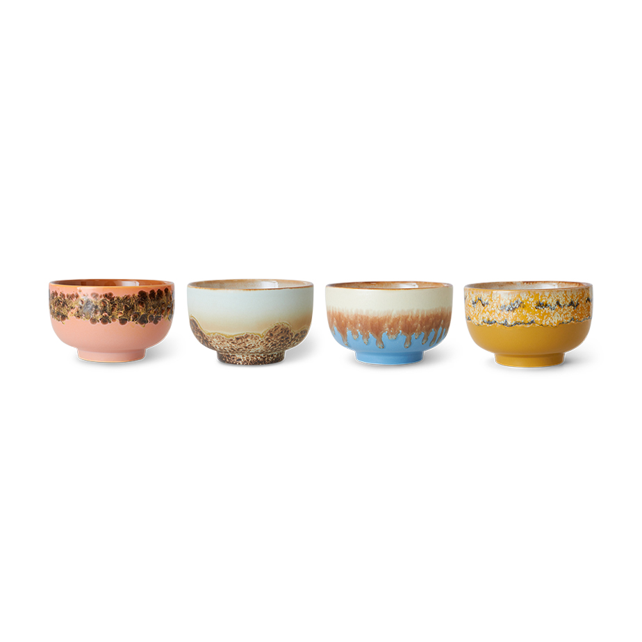 רביעיית קעריות נודלס 70S CERAMICS SEABREEZE