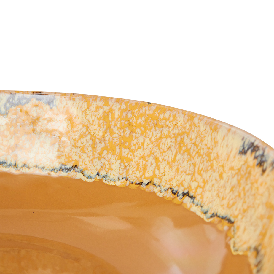 קערת הגשה 70S CERAMICS SUNFLOWER