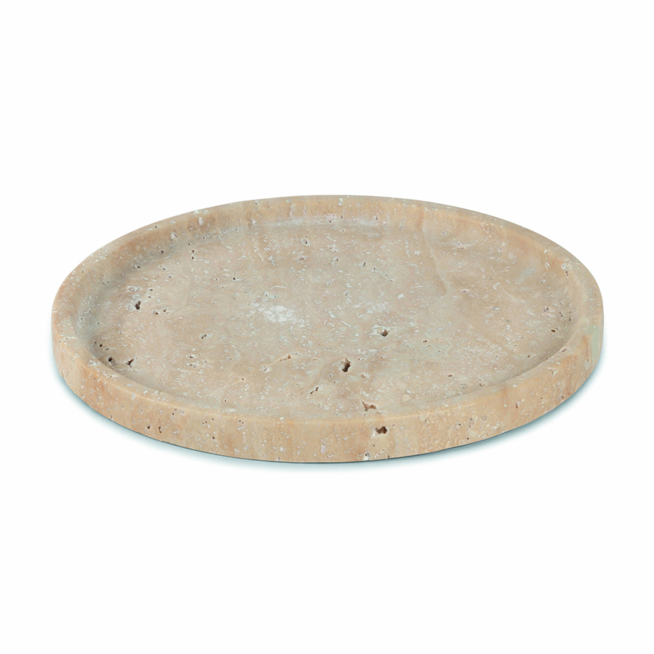 מגש עגול TRAVERTINE