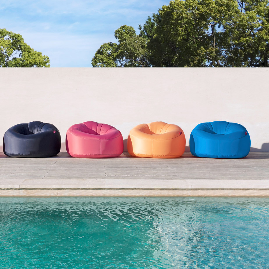 כסא פוף מתנפח LAMZAC