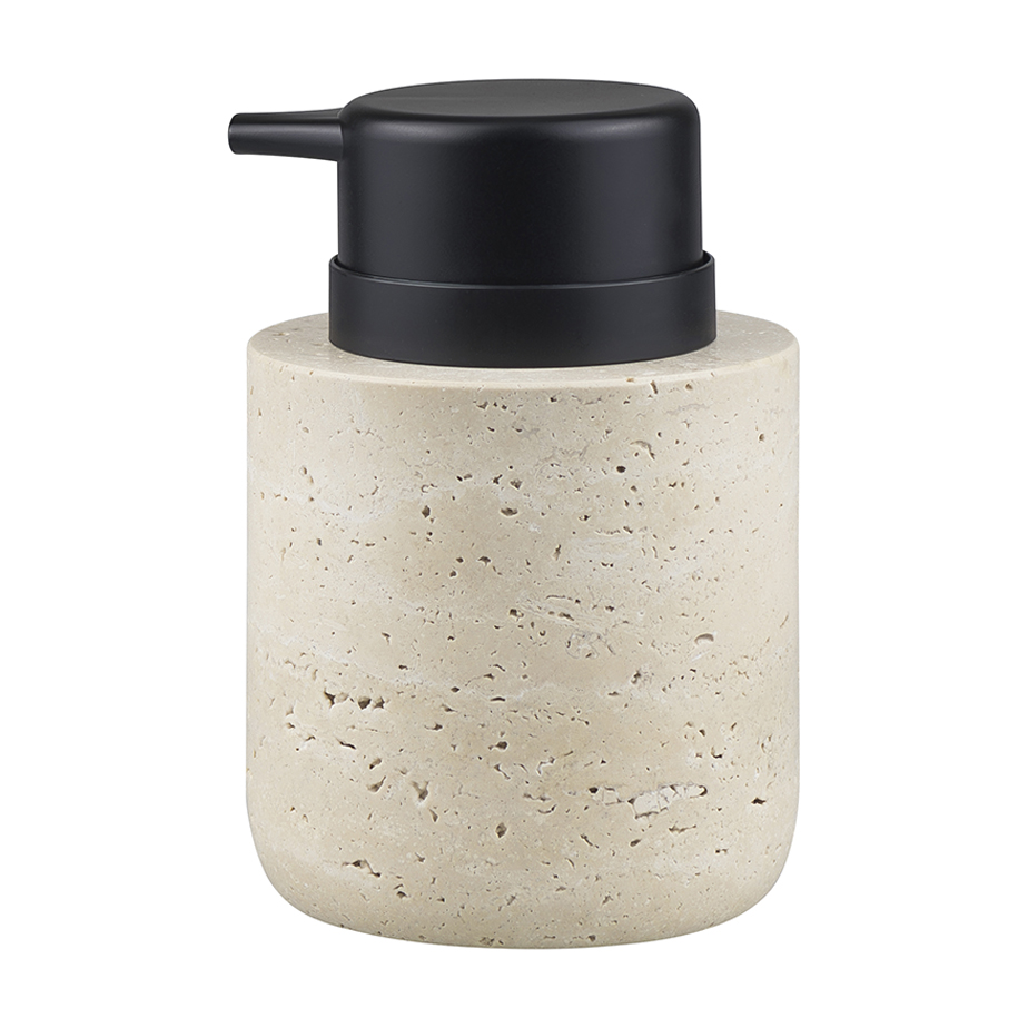 סבונייה עם משאבה נמוכה TRAVERTINE
