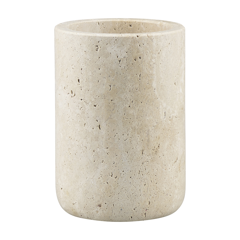כוס מברשות שיניים TRAVERTINE