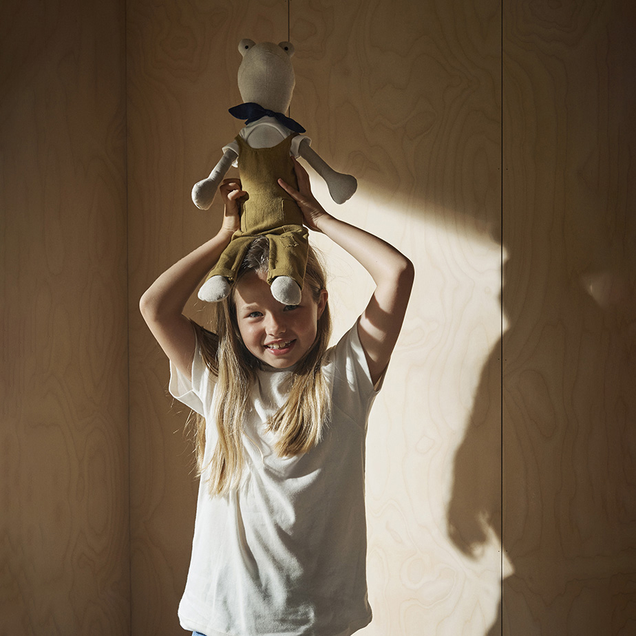 בובת צפרדע TEDDY
