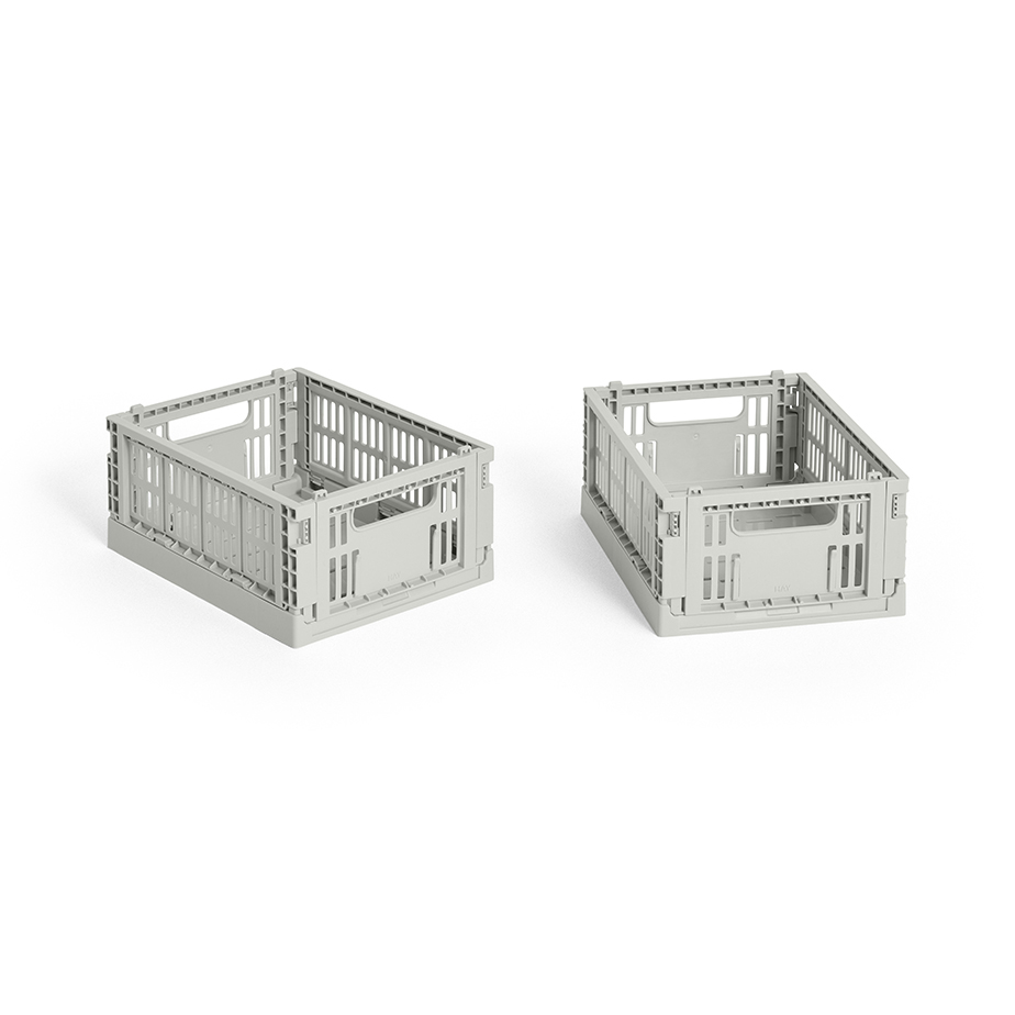 זוג ארגזי אחסון COLOUR CRATE MINI