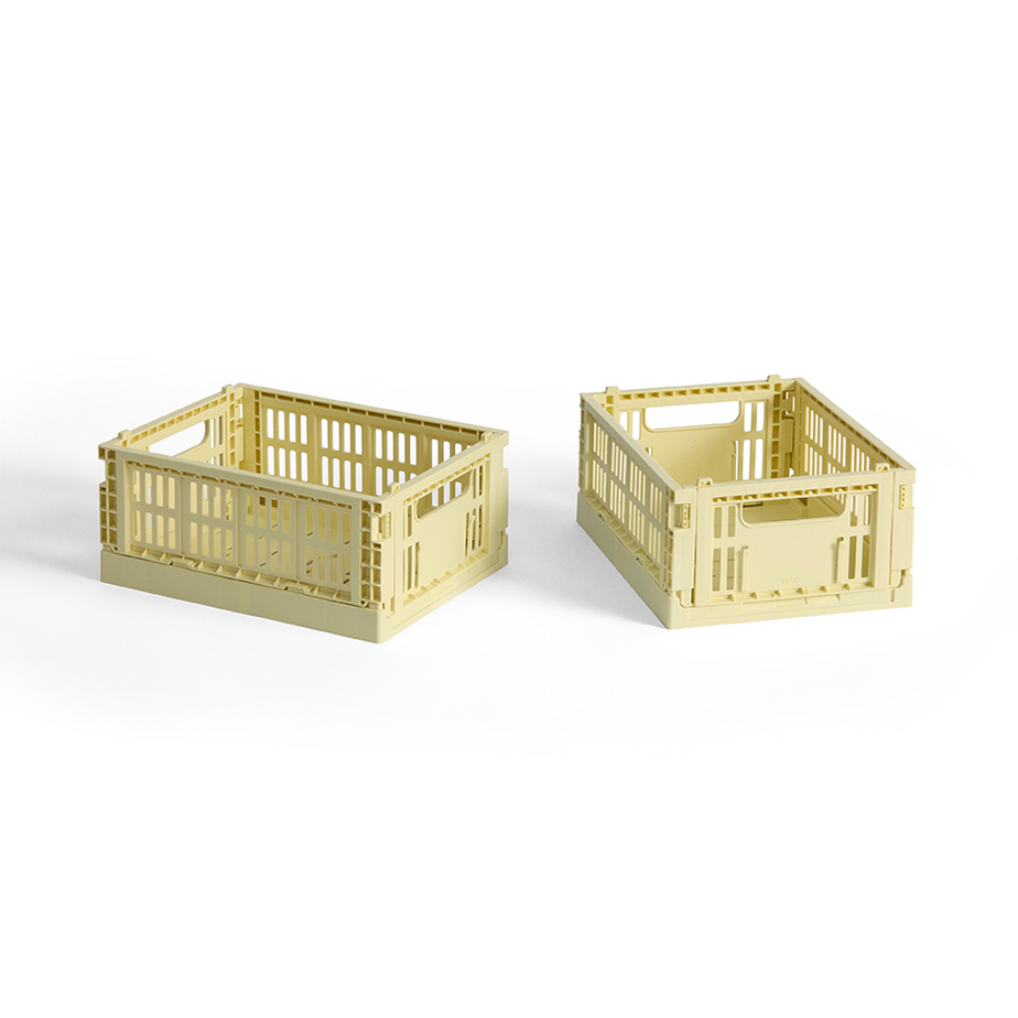 זוג ארגזי אחסון COLOUR CRATE MINI