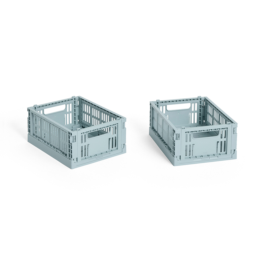 זוג ארגזי אחסון COLOUR CRATE MINI