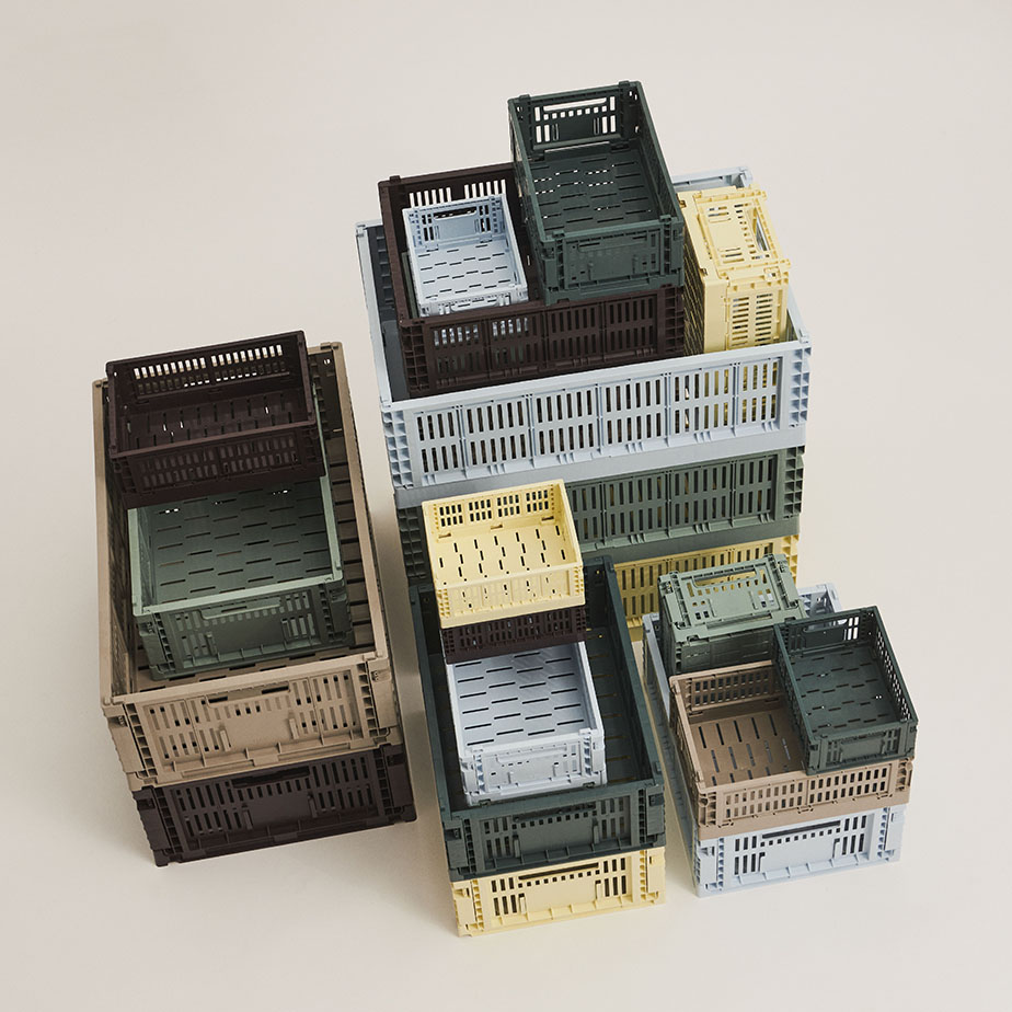 ארגז ריבועי COLOUR CRATE L