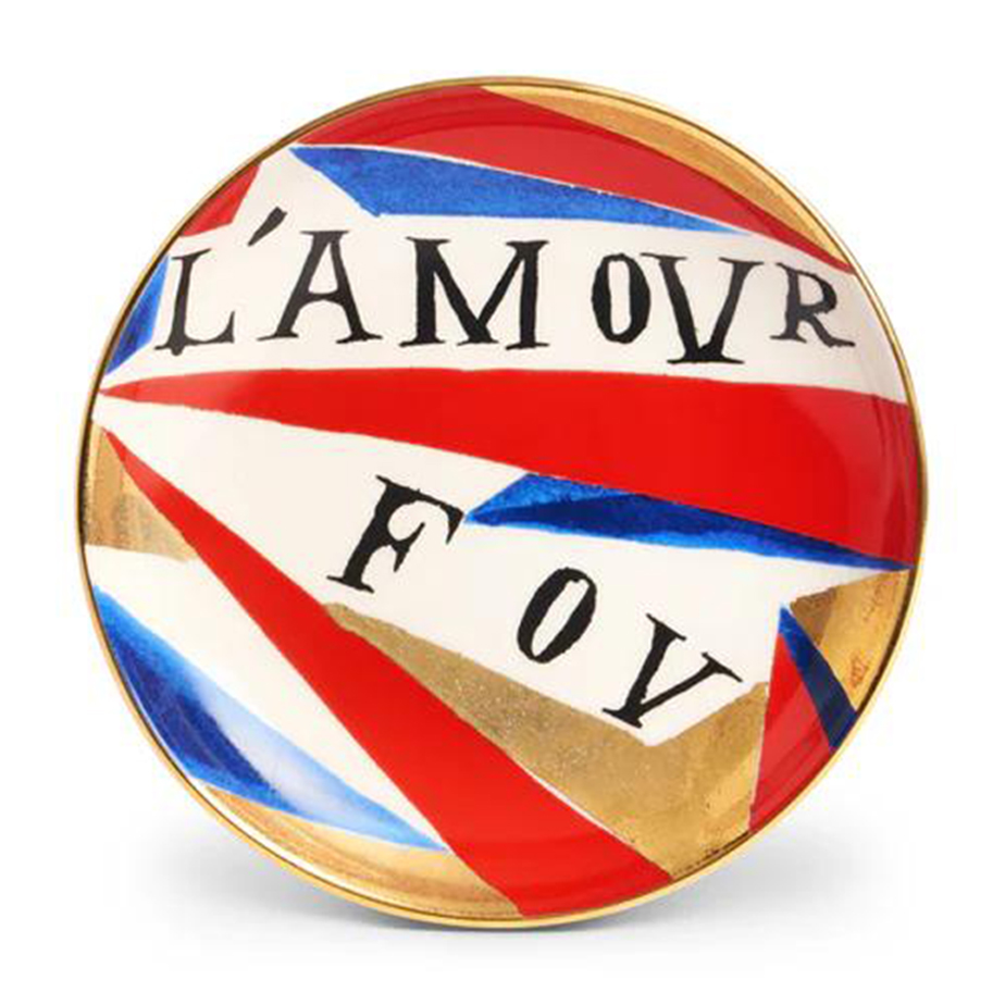צלחת דקורטיבית L'AMOUR FOU