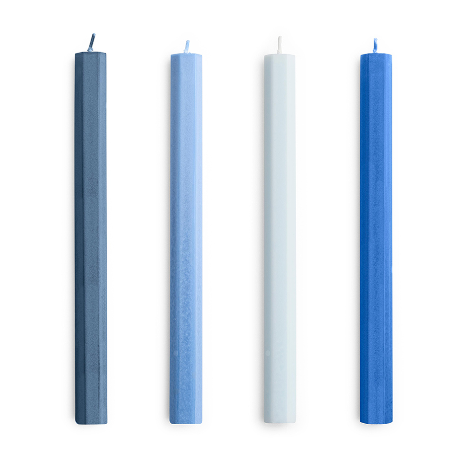 רביעיית נרות HEXAGON