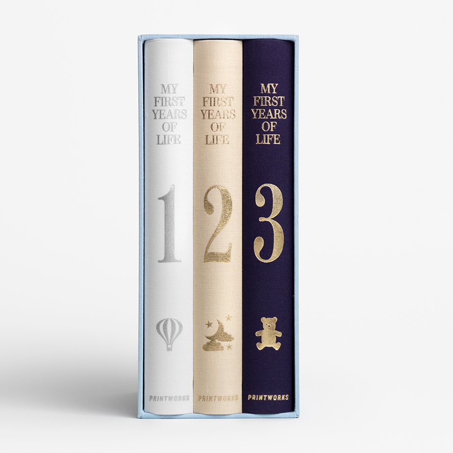 מארז שלישיית אלבומי תינוק MY FIRST 3 YEARS