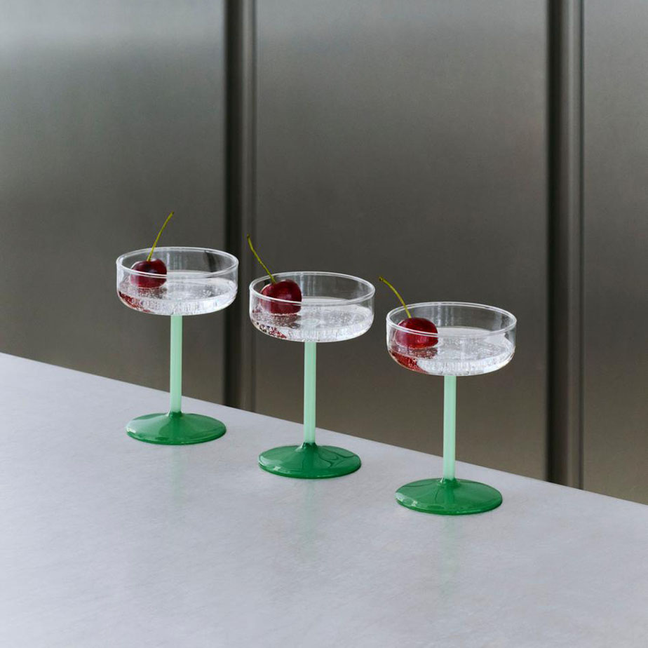 זוג כוסות שמפנייה TINT