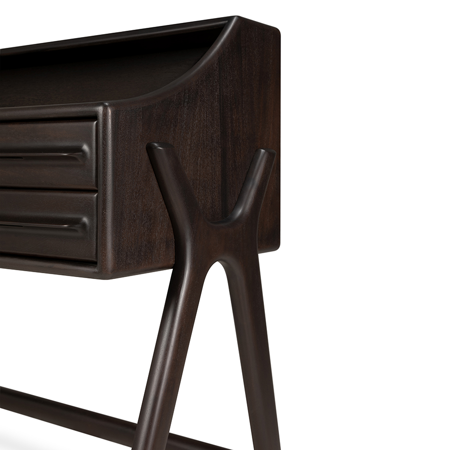 שולחן כתיבה שתי מגירות FLOW