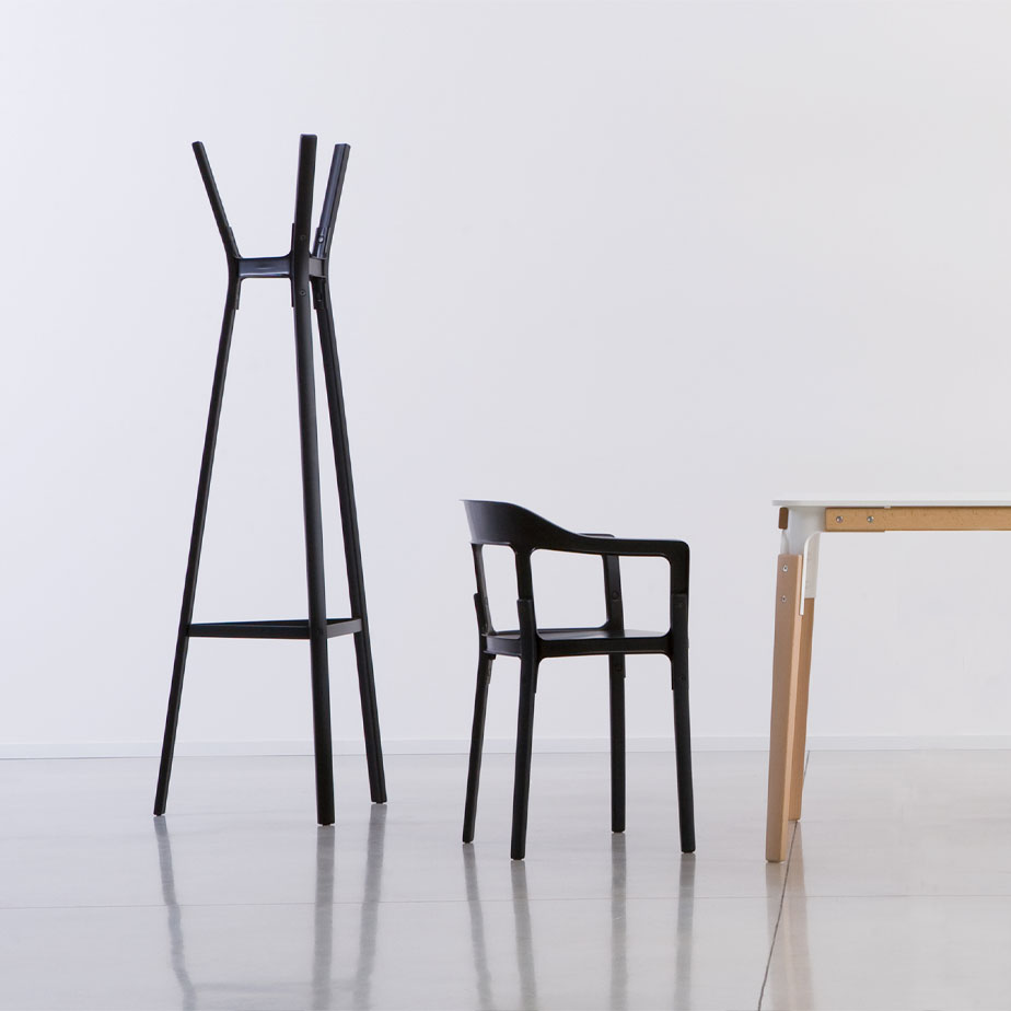 מתלה מעילים STEELWOOD