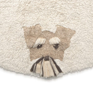 שטיח עגול רחיץ DOGS