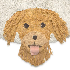 שטיח עגול רחיץ DOGS