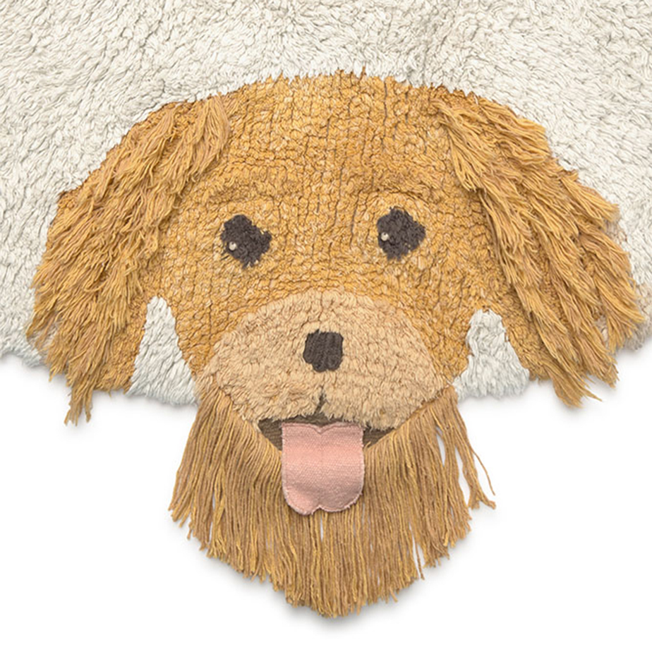 שטיח עגול רחיץ DOGS