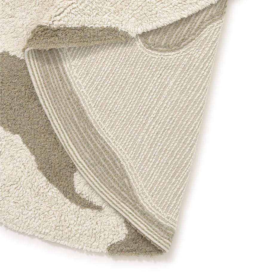 שטיח עגול רחיץ WORLD MAP