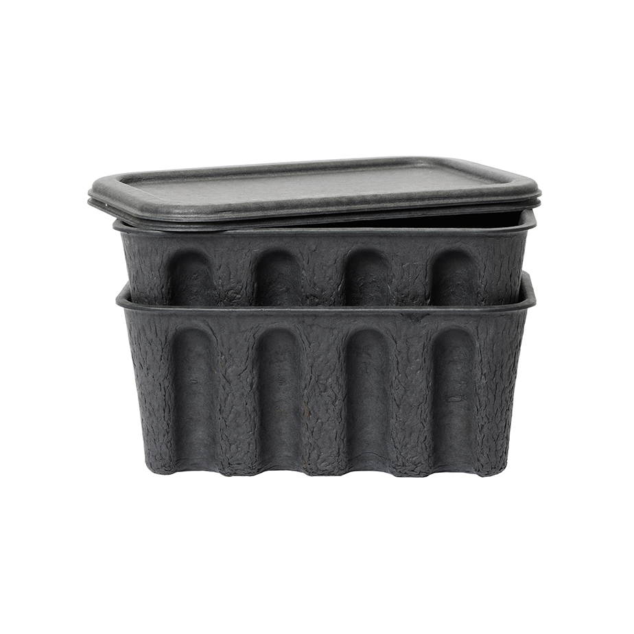 זוג ארגזי אחסון PAPER PULP S