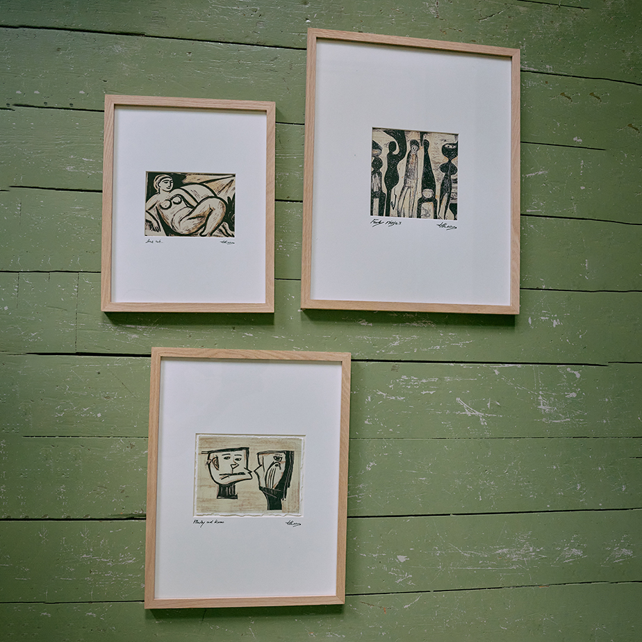 איור ממוסגר FUNKY NINJA'S