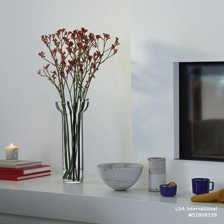 אגרטל שחור STRIPE